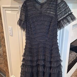 Needle & Thread | Dresses | Anthropologie Bhldn Embroidery Beaded Dress  Size | Poshmark